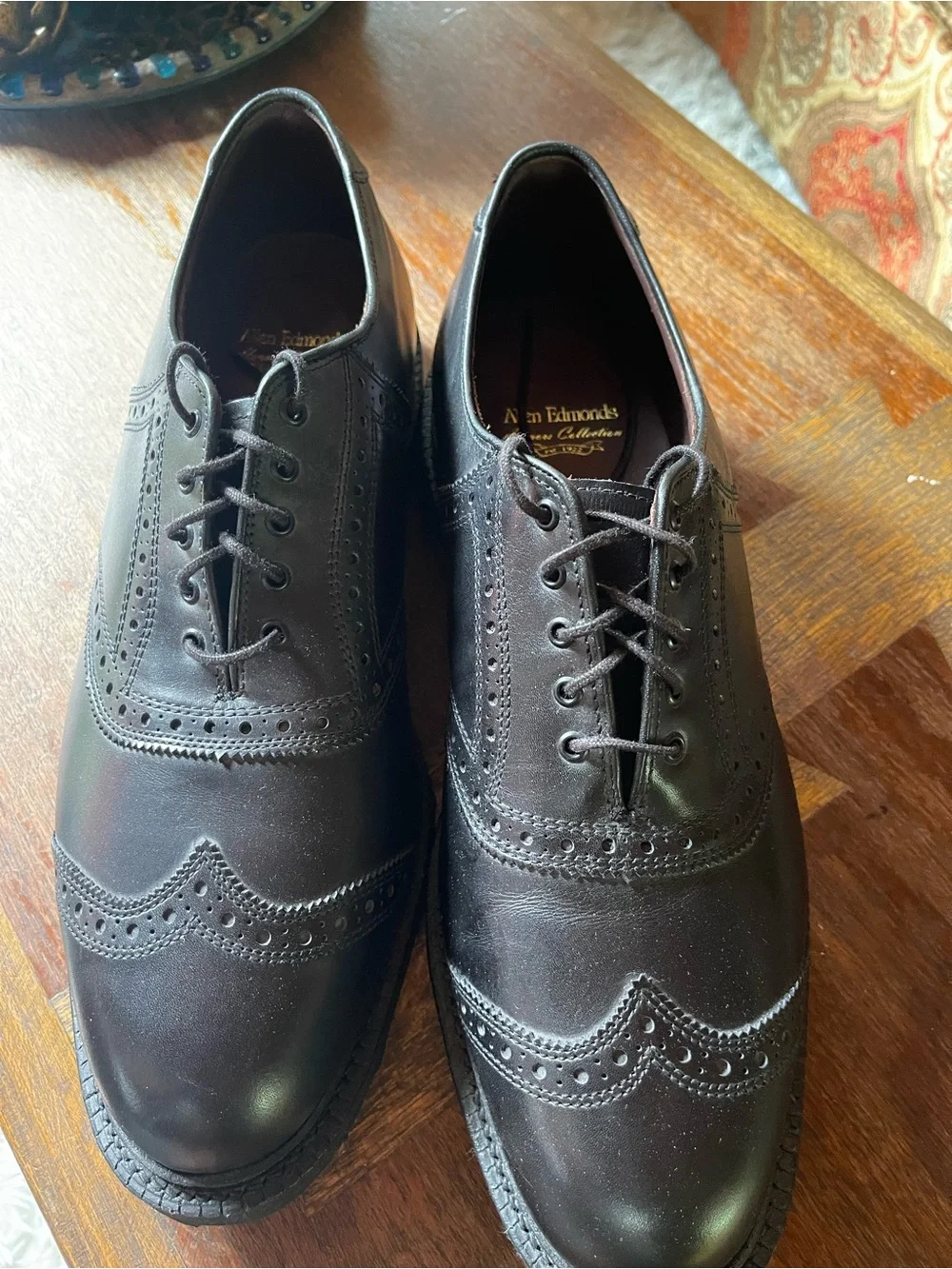 Allen Edmonds Brown  never wornWingtip Brogues